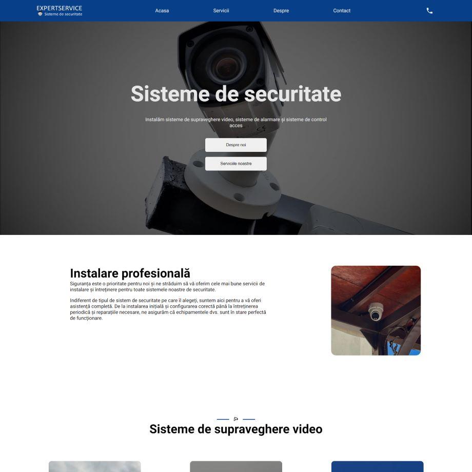Preview of Un site modern și elegant conceput pentru a-ți prezenta afacerea.